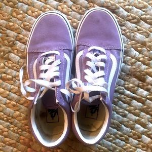 Old skool vans “chalk violet”